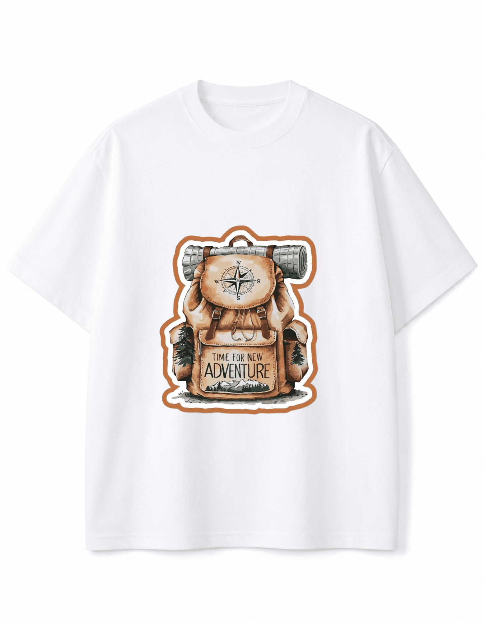 T-shirt hiking